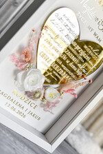 Przysięga Małżeńska  Błogosławieństwo od Rodziców Błogosławieństwo od Rodziców błogosławieństwo od Rodziców dla pary młodej wydruk na złotym sercu1