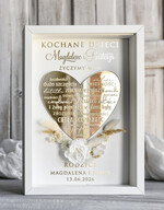 Przysięga Małżeńska  Błogosławieństwo od Rodziców Błogosławieństwo od Rodziców rama kwiaty błogosławieństwo od Rodziców dla pary młodej wydruk na złotym sercu0