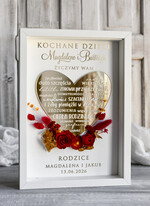 Przysięga Małżeńska  Błogosławieństwo od Rodziców Błogosławieństwo od Rodziców błogosławieństwo od Rodziców dla pary młodej wydruk na złotym sercu5