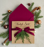 Kartki świąteczne z logo firmy natural ekologiczna kartka świąteczna z twoim logo, biznesowe kartki świąteczne z życzeniami, naturalna eko karta swiateczna0