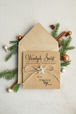 Kartki świąteczne z logo firmy natural ekologiczna kartka świąteczna z twoim logo, biznesowe kartki świąteczne z życzeniami, naturalna eko karta swiateczna1