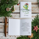 Kartki świąteczne z logo firmy Retro/nowoczesne kartka świąteczna z logo waszej firmy, karnety bożonarodzeniowe retro1