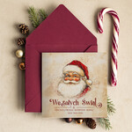 Kartki świąteczne z logo firmy Retro/nowoczesne biznesowe kartki świąteczne z Twoim logo, świąteczne kartki dla firm z logo, kartki świąteczne dla pracowników, firmowe kartki świąteczne z logo0