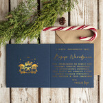 Kartki świąteczne z logo firmy złocone złote firmowe kartki swiateczne z logo złocone treści i napisy na karnecie bożonarodzeniowym, kartki świąteczne dla pracowników1