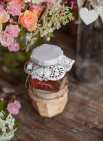 Podziękowania dla Gości Weselnych Butelki/słoiczki z nadrukiem UV podziękowania dla gości słoiczki z nadrukiem uv 1