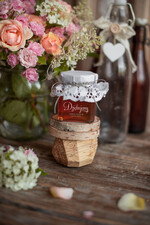 Podziękowania dla Gości Weselnych Butelki/słoiczki z nadrukiem UV podziękowania dla gości słoiczki z nadrukiem uv 0