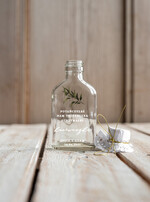 Podziękowania dla Gości Weselnych Butelki/słoiczki z nadrukiem UV podziękowania dla gości weselnych mała buteleczka na alkohol prezenty ślubne dla gości weselnych nadruk na butelce   0