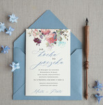 Zmień/Zarezerwuj datę ślubu - save the date Zmień datę Ślubu zmień datę ślubu karta dopasowana do zaproszeń 0