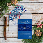 Kartki świąteczne z logo firmy welurowe błyszczące welurowe kartki świąteczne z logo 0