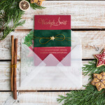 Kartki świąteczne z logo firmy welurowe złote welurowe kartki swiateczne z logo twojej firmy    1