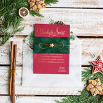 Kartki świąteczne z logo firmy welurowe złote welurowe kartki swiateczne z logo twojej firmy    3