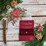 Kartki świąteczne z logo firmy welurowe złocone firmowe kartki swiateczne z logo, firmowe kartki swiateczne, swiateczne kartki dla firm, eleganckie kartki bozonarodzeniowe   0