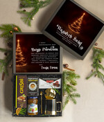 Prezenty oferta dla Firm kubki, filiżanki, kubki termiczne Włoski kosz prezentowy premium z filiżanką dla firm, prezent biznesowy włoskie smaki, upominki na święta dla pracowników Gusto Italiano0