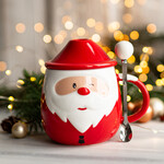 Prezenty oferta dla Firm kubki, filiżanki, kubki termiczne Mikołajowy Kubek w zestawie świątecznym z logo firmy , prezenty biznesowe z kawą, upominki na święta dla pracowników i kontrahentów, personalizowane prezenty firmowe1