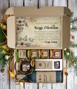 Prezenty oferta dla Firm zestawy na rozgrzewkę Oryginalne prezenty świąteczne dla pracowników, kosz prezentowy  z logo upominek świąteczny dla  klientów biznesowych, świąteczne boxy prezentowe0