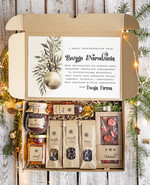 Prezenty oferta dla Firm słodkie zestawy  Słodkie zestawy prezentowe dla klientów biznesowych, eleganckie prezenty bożonarodzeniowe miód czekolada, słodkie zestawy świąteczne dla pracowników 0