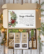 Prezenty oferta dla Firm słodkie zestawy  słodkie zestawy na boże narodzenie dla klientów biznesowych, elegancki zestaw słodyczy na święta dla pracowników  zestawy świąteczne z miodem kawą herbatą0