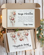 Prezenty oferta dla Firm słodkie zestawy  Oryginalne prezenty świąteczne dla pracowników prezenty bożonarodzeniowe z logo prezent świąteczny dla klientów zestawy prezentowe z kawą i herbatą1