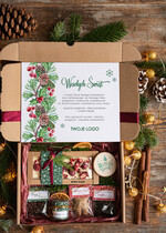 Prezenty oferta dla Firm słodkie zestawy  Prezenty z Logo firmy , Prezent firmowy dla Klientów, Firmowy Upominek Miody dla Pracowników Miód naturalny z pomarańczą2