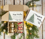 Prezenty oferta dla Firm kawa  herbata miód Drobne Prezenty na Boże Narodzenie dla klientów, bożonarodzeniowy prezent biznesowy dla firm herbata i miód, paczki na święta dla pracowników, upominek biznesowy box swiąteczny zestaw z logo 0