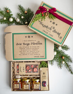 Prezenty oferta dla Firm kawa  herbata miód Miody na Prezenty na Boże Narodzenie dla klientów, bożonarodzeniowy prezent biznesowy dla firm herbata i miód, paczki na święta dla pracowników, upominek biznesowy box swiąteczny zestaw z logo 0