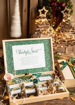 Prezenty oferta dla Firm kawa  herbata miód upominki świąteczne dla klientów, magia świąt w aromatyzowanej kawie i herbacie4