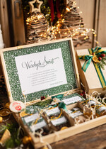 Prezenty oferta dla Firm kawa  herbata miód upominki świąteczne dla klientów, magia świąt w aromatyzowanej kawie i herbacie8