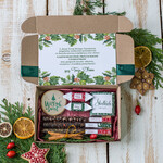 Prezenty oferta dla Firm kawa  herbata miód zestaw na święta zestaw świąteczny dla firm pudełko z herbatą i kawą    1