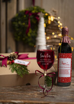 prezenty dla niej zestawy do grzańca gadżety dla dziewczyny na święta, kieliszek z grawerem1