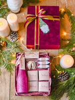 prezenty dla niej zestawy do grzańca wyjątkowy pomysł na prezent dla przyjaciółki na święta brokatowa butelka z bąbelkami0