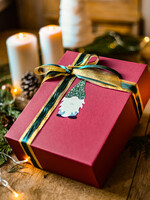 prezenty dla niej zestawy do grzańca romantyczny prezent dla żony na święta brokatowa butelka4