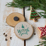 Prezenty oferta dla Firm drobne prezenty dla firm Prezenty świąteczne dla firm drewniany magnes na lodówkę0