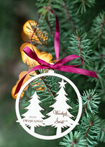 Prezenty oferta dla Firm drobne prezenty dla firm Prezent Biznesowy Na Święta z Logo drewniana Bombka z logo na choinkę Zawieszka gwiazdka z Logo Firmy  z Logo0