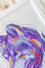 prezenty dla niego Puzzle, drewniane skrzynie, skarbonki fajny pomysł na prezent dla męża puzzle wilk    1