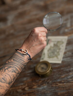 prezenty dla niej bransoletki szczęścia  Pomysł na prezent dla żeglarza drewniana bransoletka kotwica Upominek dla fanki żeglarswa bransoletka Kotwica3