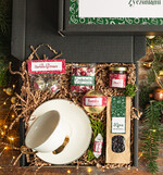 Prezenty indywidualne  zestawy z kubkiem i filiżanką praktyczny świąteczny dla niej pod choinkę, ciekawy prezenty dla mamy na swieta, box filiżanka i zestaw do kawy herbaty dla dziewczyny, bozonarodzeniowy prezent dla mamy1