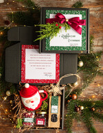 Prezenty indywidualne  zestawy z kubkiem i filiżanką prezent na święta dla Taty, ciekawy prezenty dla mamy na swieta, box kubek świateczny mikołaj i zestaw do kawy herbaty dla dziewczyny, prezenty pod choinkę0