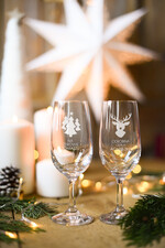 Prezenty indywidualne  zestawy do grzańca, piwa, szampana  fajne prezenty pod choinkę dla Par grawerowane szampanówki 1