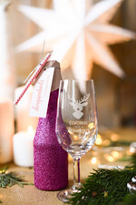 Prezenty indywidualne  zestawy do grzańca, piwa, szampana  fajne prezenty pod choinkę dla Par grawerowane szampanówki 8