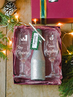 Prezenty indywidualne  zestawy do grzańca, piwa, szampana  wyjątkowe pomysł na prezent dla przyjaciół grawerowane kieliszki 2