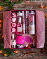 prezenty dla niej zestawy kosmetyczne  romantyczny prezent dla żony na święta, zestaw prezentowy aromatrapia kapielowa5