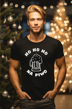 prezenty dla niego kubki termosy koszulki Kreatywny pomysl na prezent dla niego pod choinkę koszulka Tshirt z napisem świątecznym, prezent na święta dla meżczyzny koszulka i termos, kreatywny prezent dla chłopaka śmieszna koszulka w boxie 1