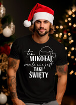 prezenty dla niego kubki termosy koszulki Kreatywny pomysl na prezent dla niego pod choinkę koszulka Tshirt z napisem świątecznym, prezent na święta dla meżczyzny koszulka i termos, kreatywny prezent dla chłopaka śmieszna koszulka w boxie 2