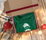 Prezenty indywidualne  koszulki pomysł na prezent świąteczna koszulka różne rozmiary, zielona męska świąteczna koszulka, koszulka świąteczna z nadrukiem, prezent na święta koszulka z nadrukiem0