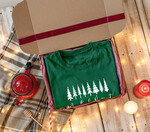 Prezenty indywidualne  koszulki pomysł na prezent świąteczna koszulka różne rozmiary, zielona męska świąteczna koszulka, koszulka świąteczna z nadrukiem,  prezent na święta koszulka z nadrukiem 0