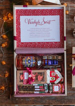 Prezenty oferta dla Firm ekskluzywne prezenty dla firm  Gadżety świąteczne dla klientów, luksusowy zestaw prezentowy zestaw bez butelki1