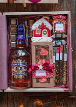 Prezenty oferta dla Firm ekskluzywne prezenty dla firm  Gadżety świąteczne dla klientów, luksusowy zestaw prezentowy zestaw bez butelki2