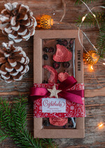 Prezenty oferta dla Firm ekskluzywne prezenty dla firm  Prezent od firmy na święta, luksusowy zestaw prezentowy, drewniana skrzynka na prezent dla pracowników zestaw bez butelki 12