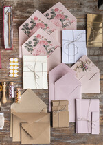 prezenty dla niej kaligrafia Zestaw do nauki kaligrafii nowoczesnej oraz zestaw papeterii 5