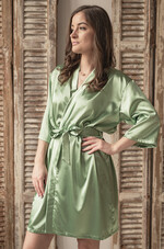 Prezenty dla świadków boxy prezentowy dla Świadkowej, prośba o świadkowanie  prezent dla świadkowej, pomysł na prezent dla świadkowej, Box prezentowy dla świadkowej z miętowym szlafrokiem, zestaw prezentowy dla druhny10